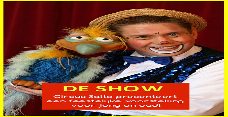 Circus Salto – Dé feestelijke familievoorstelling!