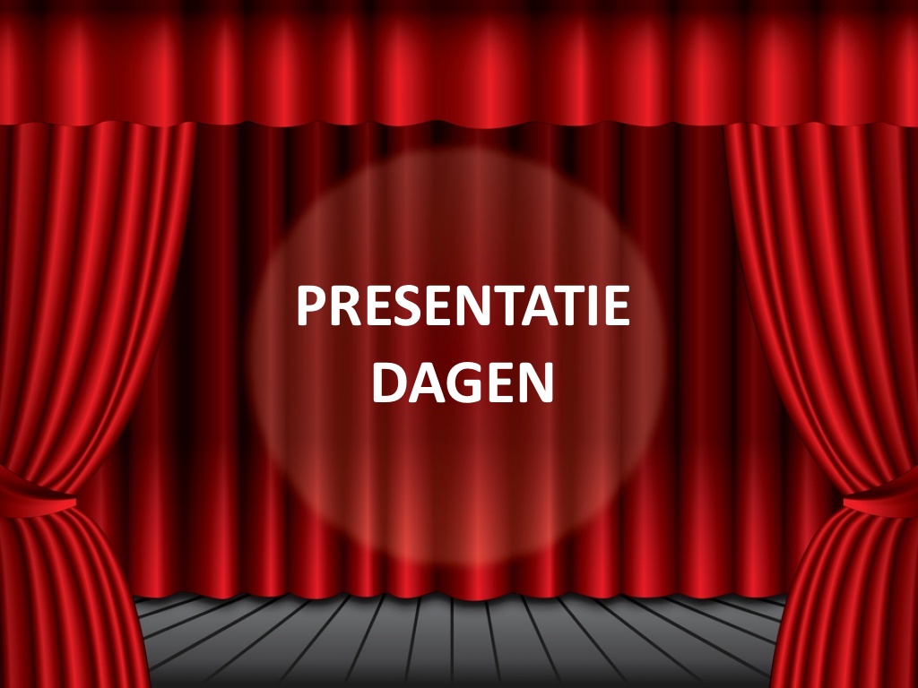 Presentatiedagen 2018/2019