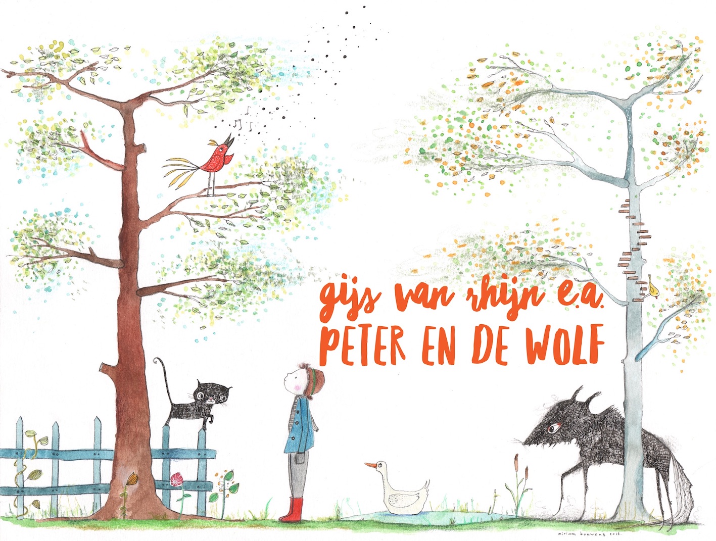 Gijs van Rhijn e.a. – Peter en de wolf