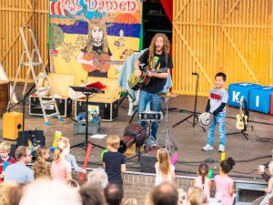 Familievoorstelling / Kindervoorstelling van Tijl Damen in De Goffert Openluchttheater Nijmegen