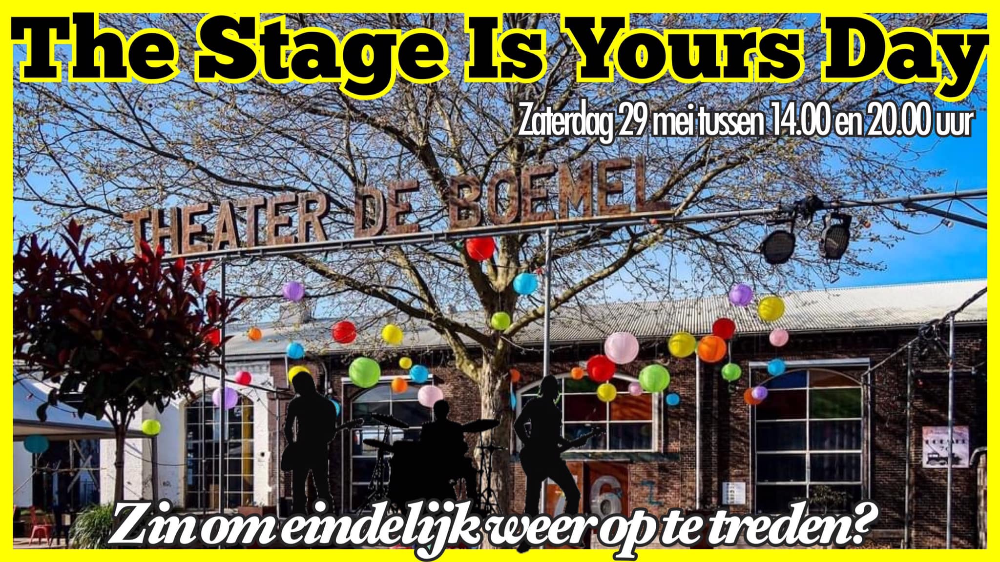 The Stage is yours….. met Who’s Jarred, Chill Alley & It takes 2