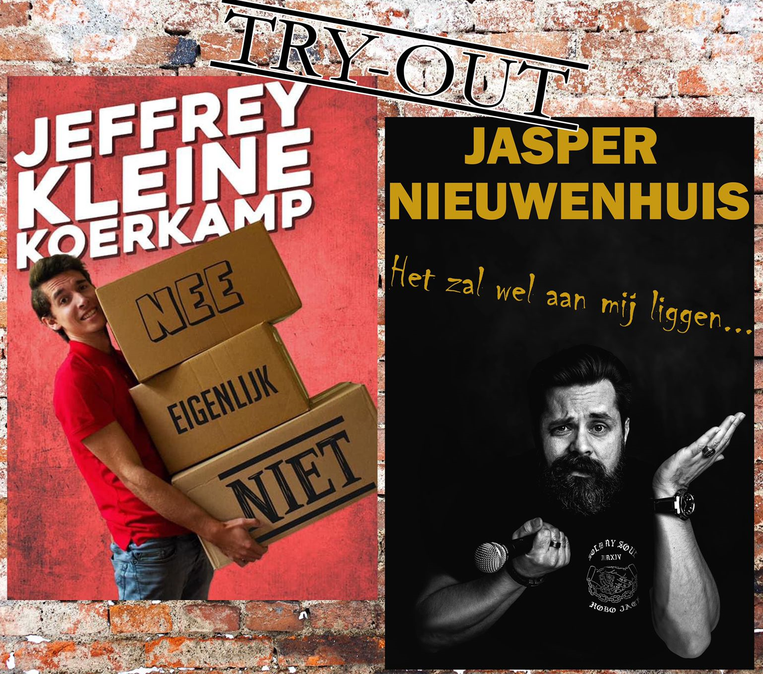 Cabaret: Jeffrey en Jasper