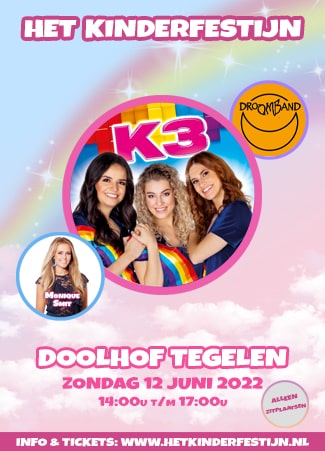 HET KINDERFESTIJN: K3 MET NIEUWKOMER JULIA