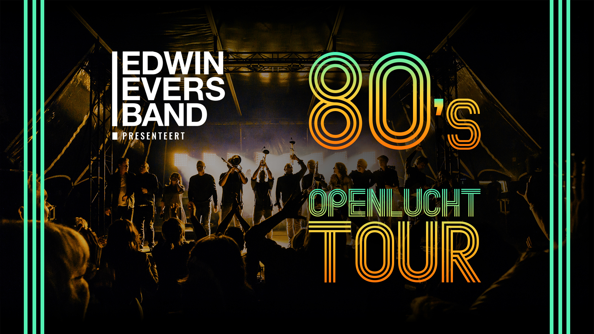 Edwin Evers Band Presenteert: 80’s Openlucht Tour