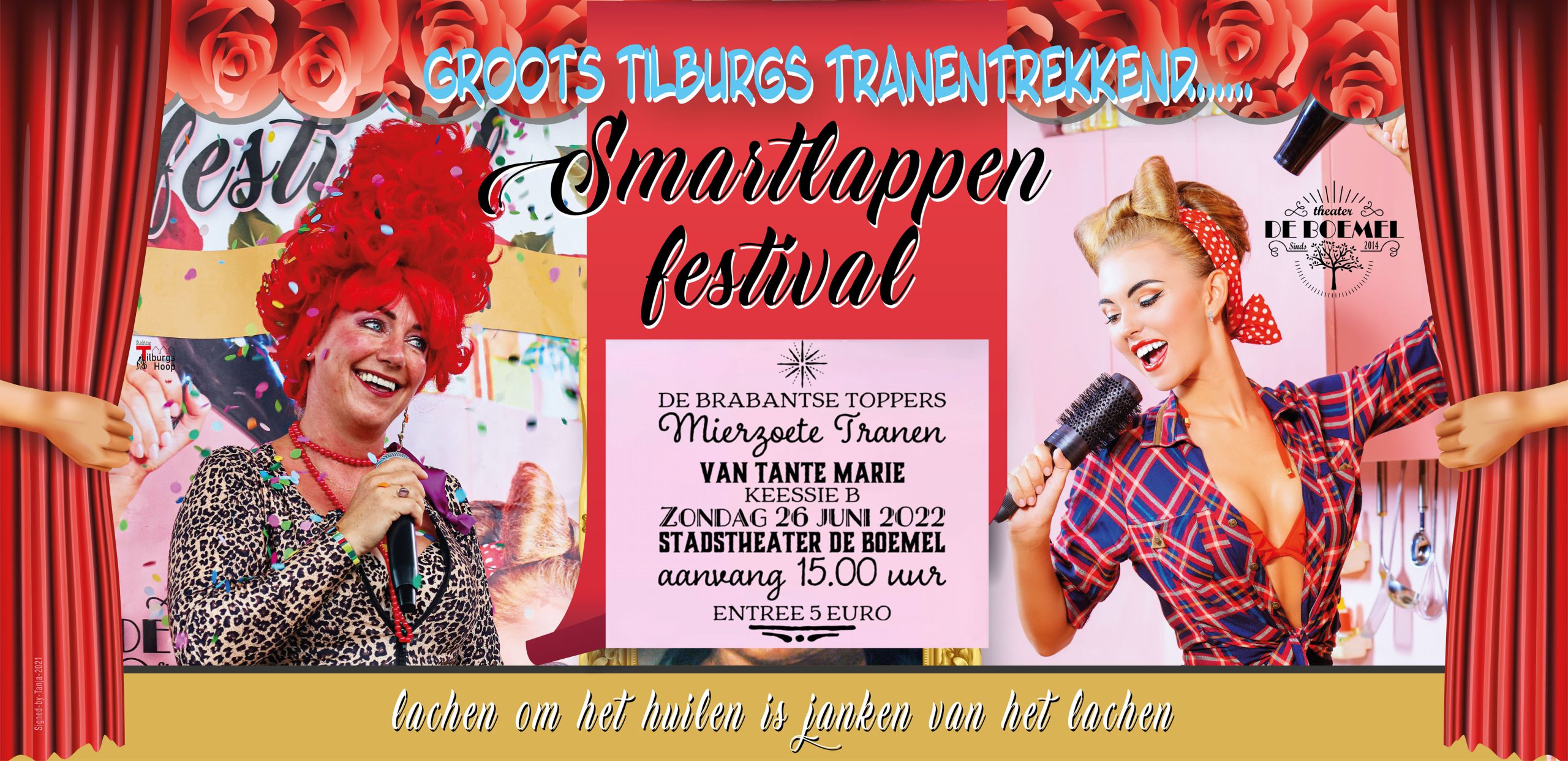 GROOTS TILBURGS TRANENTREKKEND SMARTLAPPEN FESTIVAL