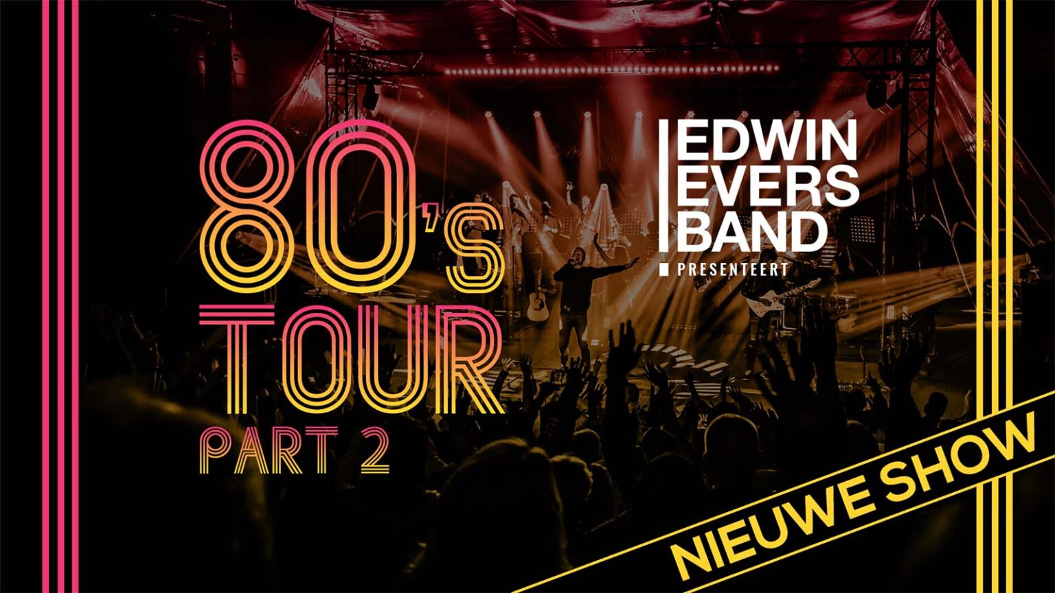 Edwin Evers Band 80’s tour