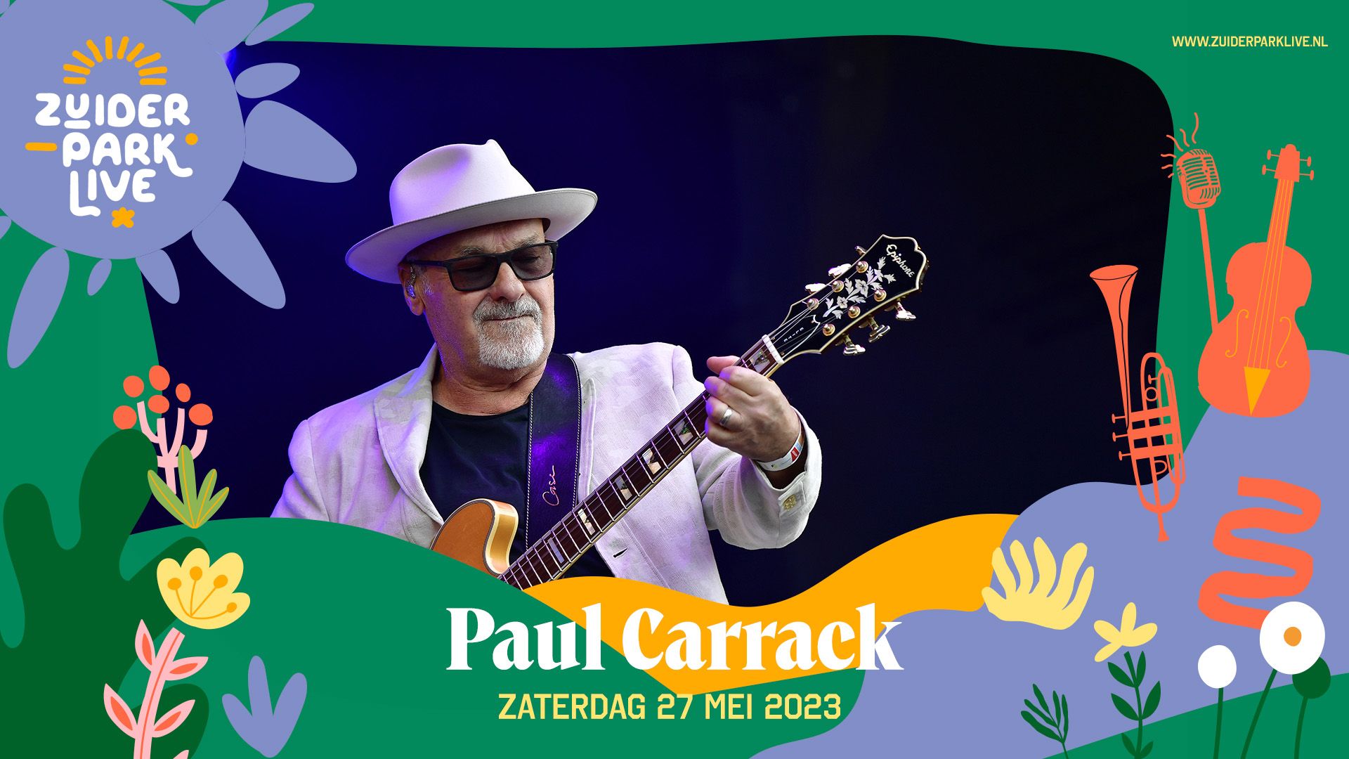 Paul Carrack speelt in Zuiderparktheater Den Haag