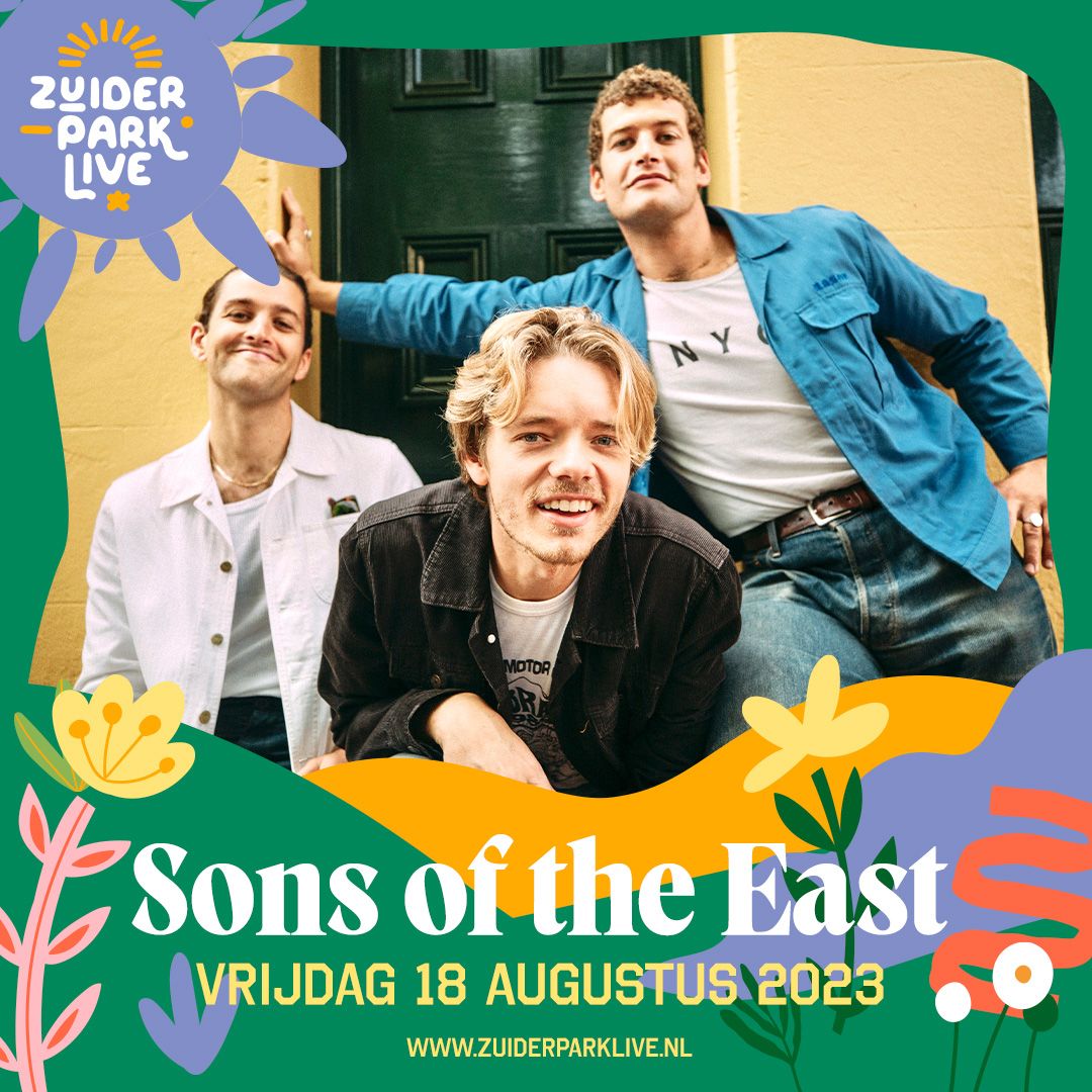 Sons of the East speelt deze zomer in Zuiderparktheater Den Haag