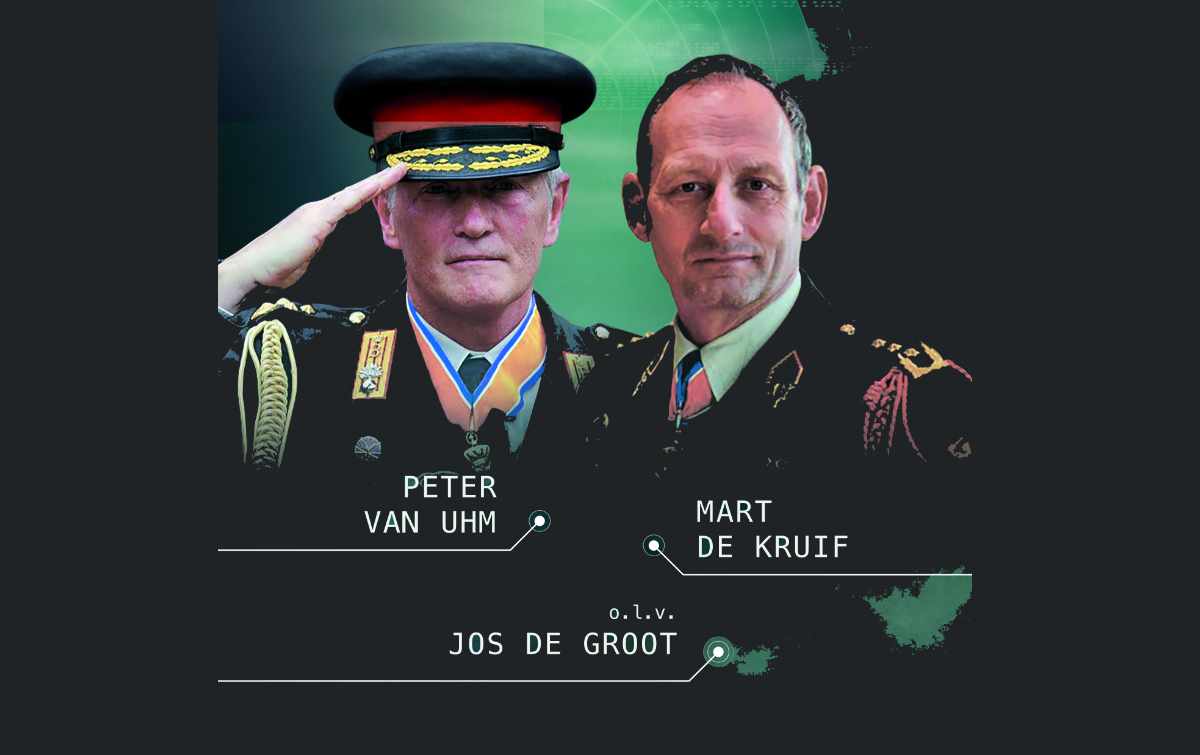 Veldheren Live – theatercollege van Peter van Uhm en Mart de Kruif