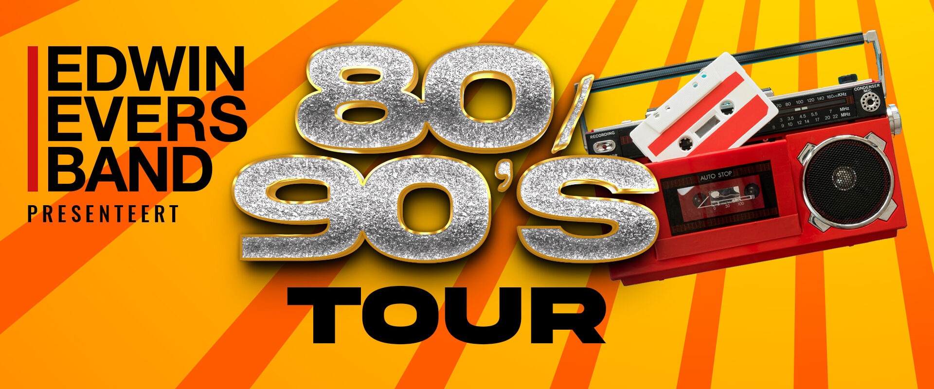Edwin Evers Band 80’s & 90’s TOUR