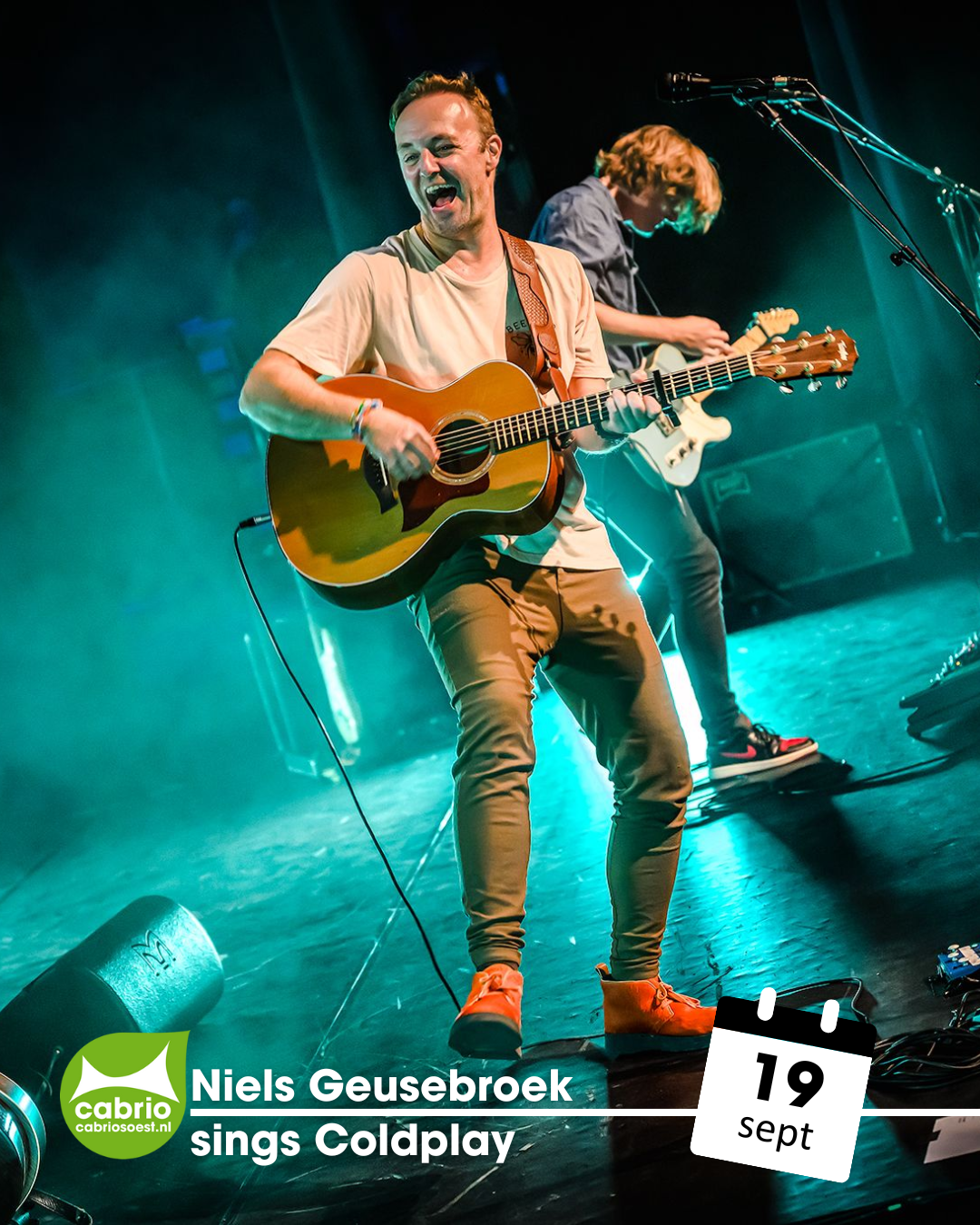 Niels Geusebroek sings Coldplay