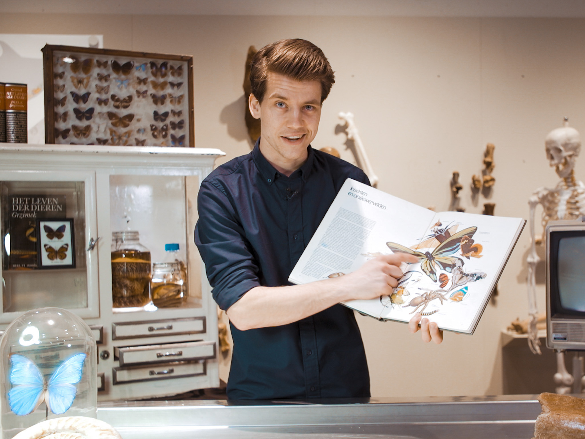 Mátyás Bittenbinder met Gif in het Dierenrijk